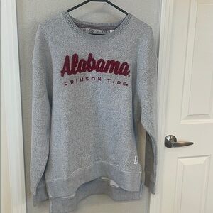 Pressbox Alabama Crimson Tide Embroidered Sweater sweatshirt NWT size L